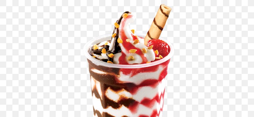 Ice Cream Sundae Milkshake Bob's Dairy Queen, PNG, 520x380px, Ice Cream, Chocolate, Cholado, Cream, Dairy Product Download Free