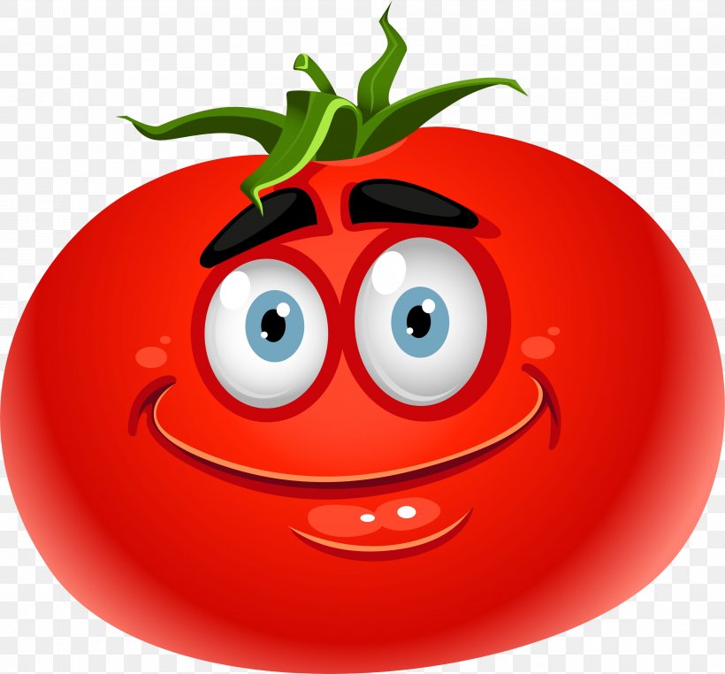 Tomato Vegetable Smiley Emoticon Clip Art, PNG, 3606x3353px, Tomato, Apple, Eggplant, Emoji, Emoticon Download Free