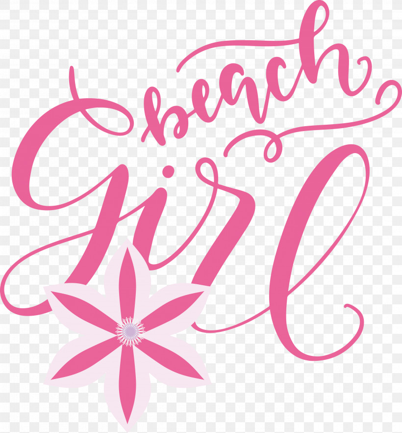 Beach Girl Summer, PNG, 2786x3000px, Beach Girl, Biology, Cartoon, Flower, Geometry Download Free