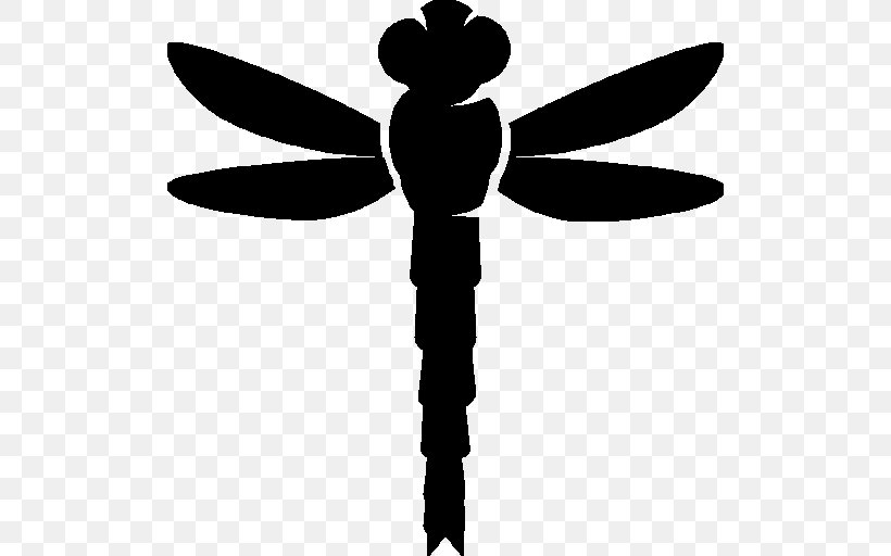 Dragonfly Clip Art, PNG, 512x512px, Dragonfly, Animal, Artwork, Black And White, Insect Download Free