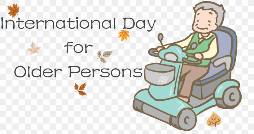 International Day For Older Persons International Day Of Older Persons, PNG, 3000x1589px, International Day For Older Persons, Behavior, Biology, Cartoon, Human Download Free