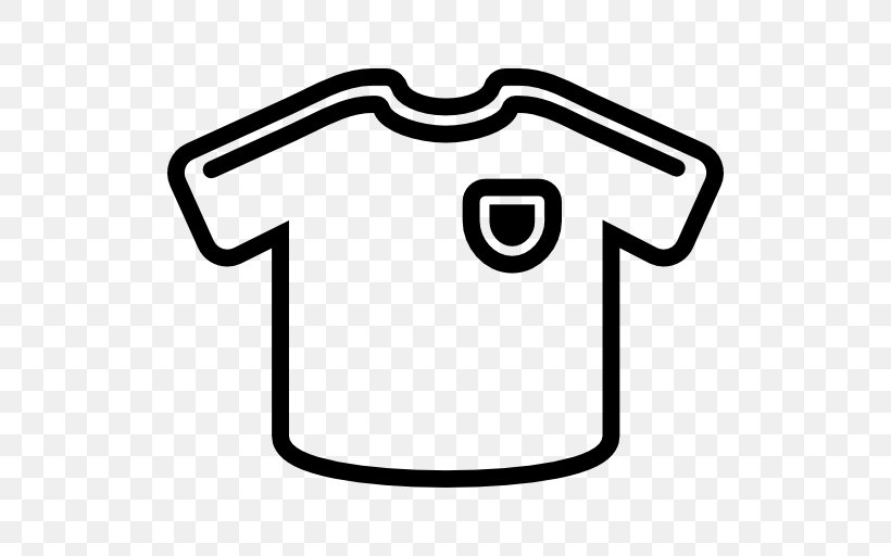 T-shirt Football Sport, PNG, 512x512px, Tshirt, Area, Black And White, Clothing, Crew Neck Download Free