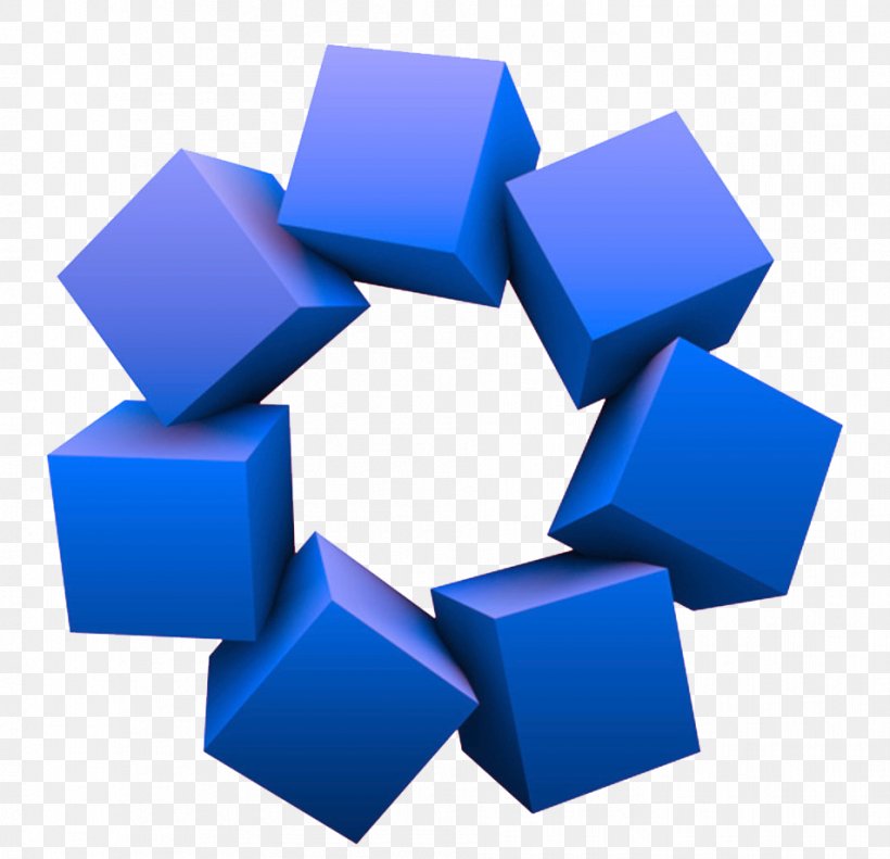 Three-dimensional Space Cube Illustration, PNG, 953x920px, Threedimensional Space, Azure, Blue, Cobalt Blue, Color Download Free