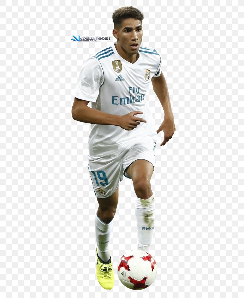 Achraf Hakimi Jersey Soccer Player Real Madrid C.F., PNG, 371x1000px, 2018 World Cup, Achraf Hakimi, Ball, Clothing, Competition Event Download Free