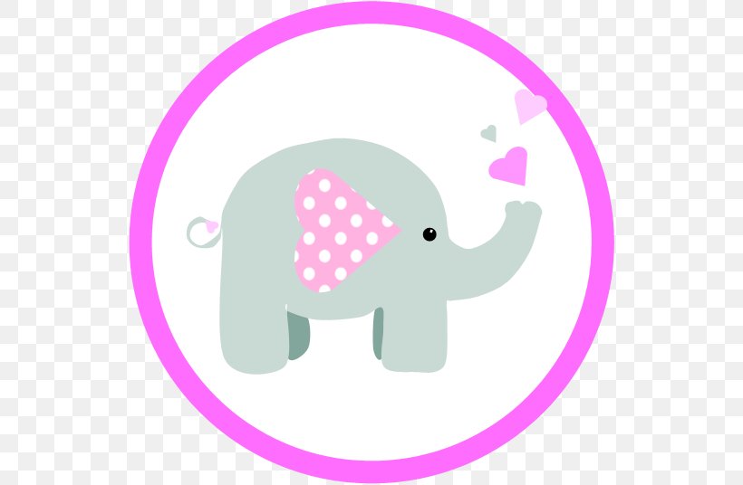 Elephantidae Party Baby Shower Idea, PNG, 538x536px, Watercolor, Cartoon, Flower, Frame, Heart Download Free