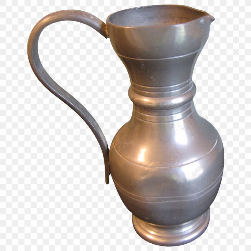 Jug Pitcher Pewter Metal Tin, PNG, 1024x1024px, Jug, Antique, Art, Brass, Collectable Download Free