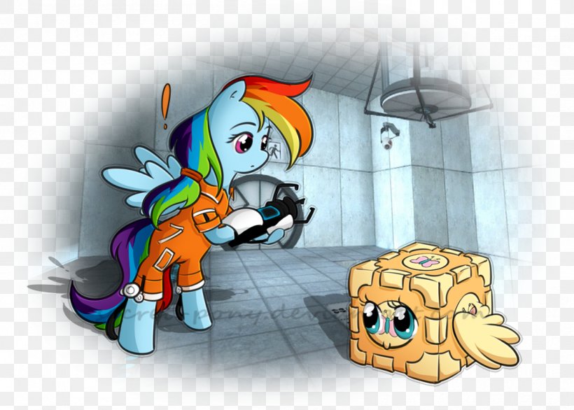 Rainbow Dash Portal 2 Them's Fightin' Herds Pinkie Pie, PNG, 1049x750px, Rainbow Dash, Art, Cartoon, Deviantart, Fiction Download Free