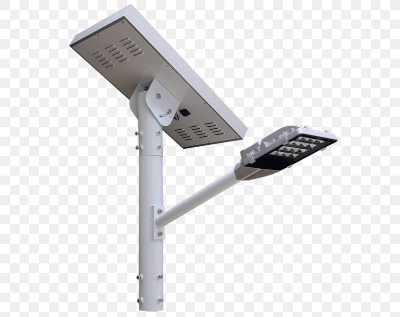 Solar Street Light Solar Lamp Lighting, PNG, 650x650px, Light, Computer Monitor Accessory, Hardware, Lamp, Landscape Lighting Download Free