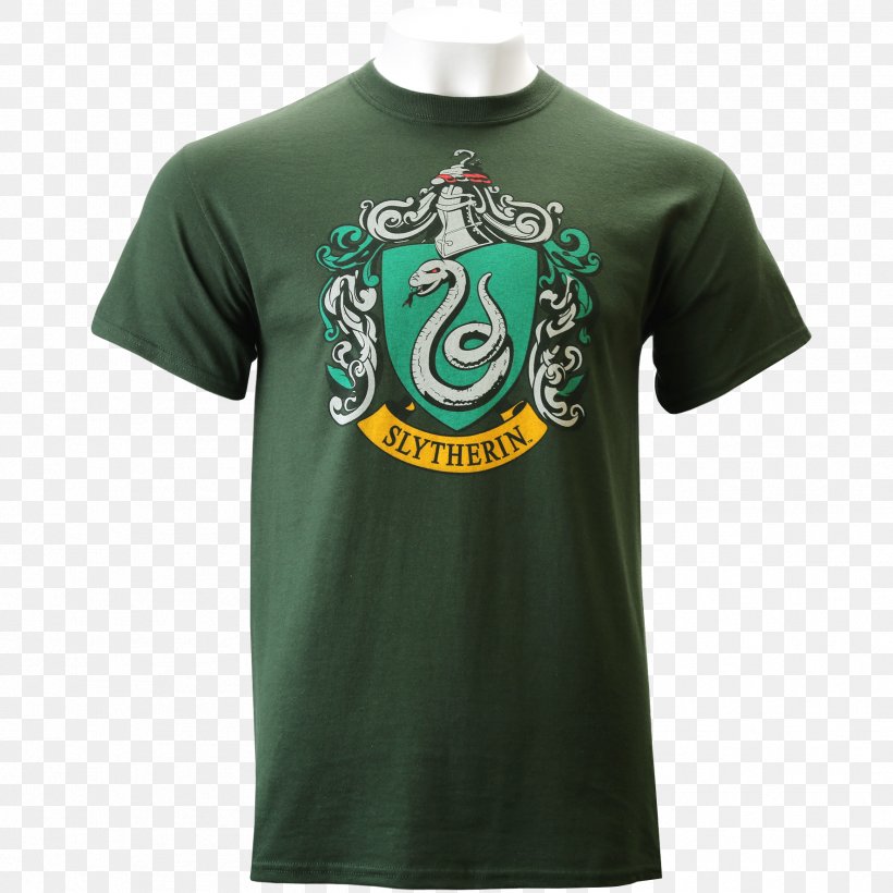 T-shirt Hoodie Slytherin House Sweater Top, PNG, 1772x1772px, Tshirt, Active Shirt, Brand, Clothing, Green Download Free