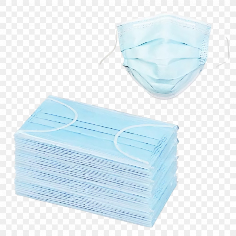 Turquoise Aqua Facial Tissue Box Paper, PNG, 2000x2000px, Surgical Mask, Aqua, Box, Coronavirus, Covid19 Download Free