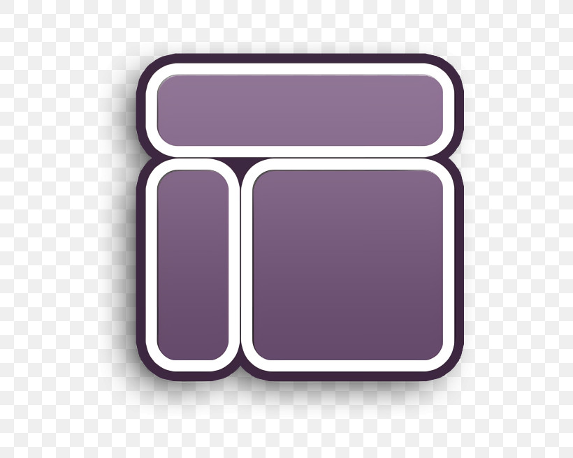 Wireframe Icon Ui Icon, PNG, 656x656px, Wireframe Icon, Meter, Purple, Rectangle, Ui Icon Download Free