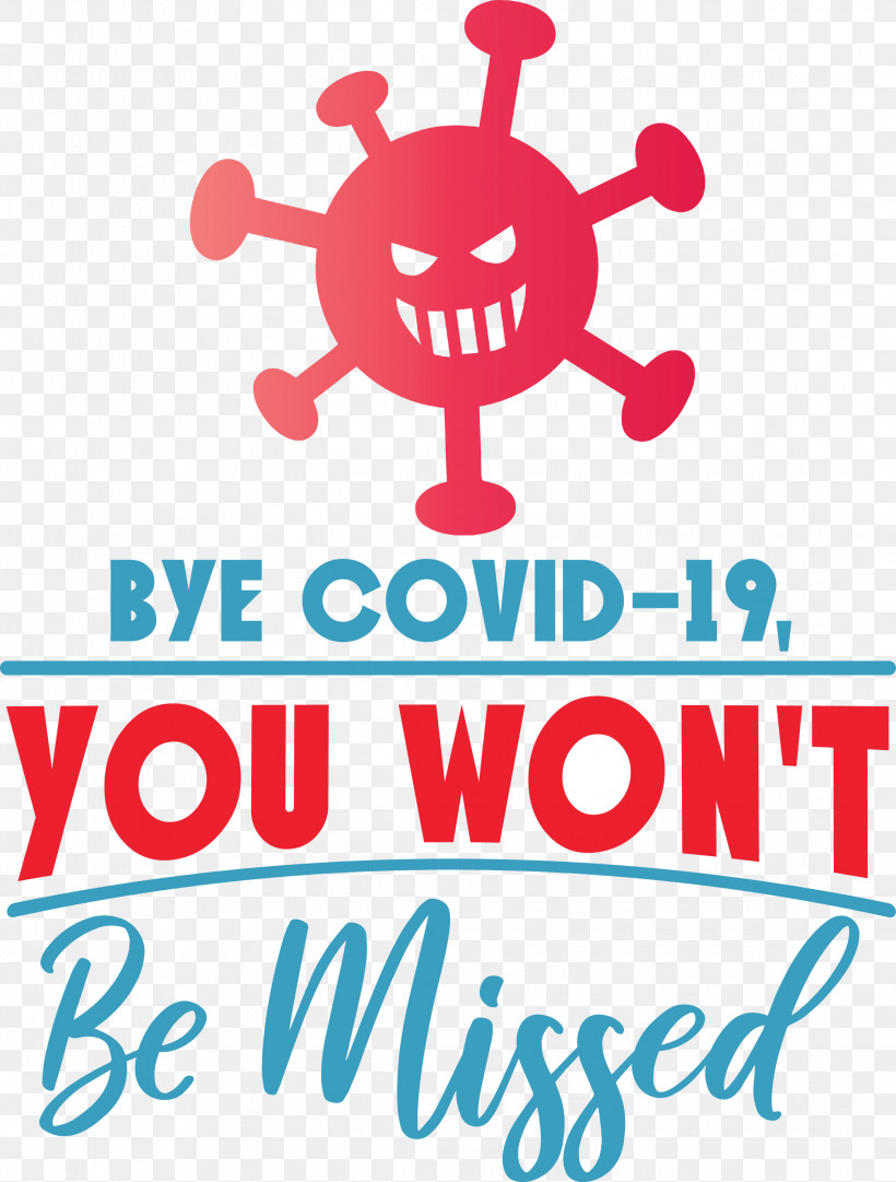 Bye COVID19 Coronavirus, PNG, 2275x3000px, Coronavirus, Behavior, Human, Line, Logo Download Free