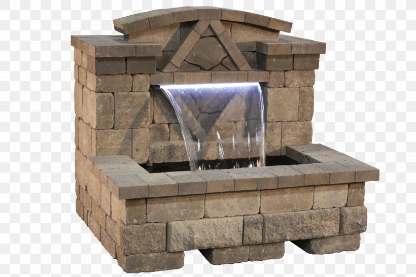 Fire Pit Water Feature Fountain Fireplace Patio, PNG, 3888x2592px, Fire Pit, Drinking Fountains, Fireplace, Fountain, Furniture Download Free