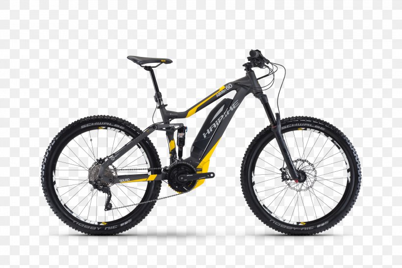 HAIBIKE XDURO AllMtn 6.0 E-MTB Fullsuspension Grå/hvid Electric Bicycle Haibike SDURO HardSeven 1.0, PNG, 3000x2000px, Haibike, Automotive Exterior, Automotive Tire, Bicycle, Bicycle Accessory Download Free