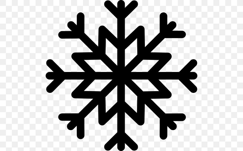 Snowflake Clip Art, PNG, 512x512px, Snow, Black And White, Leaf, Love, Snowflake Download Free