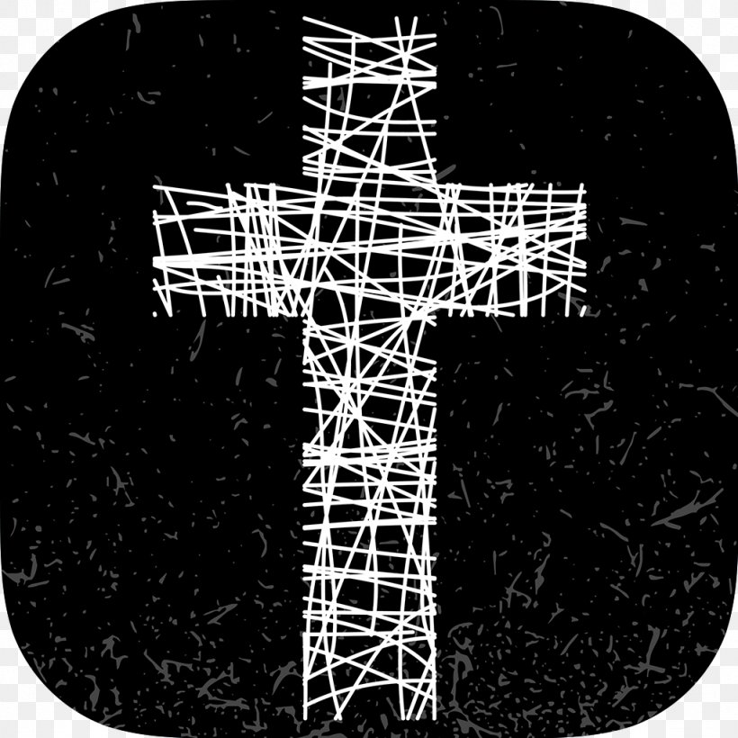 Christian Cross Royalty-free Clip Art, PNG, 1024x1024px, Christian Cross, Black And White, Cross, Drawing, Jesus Download Free