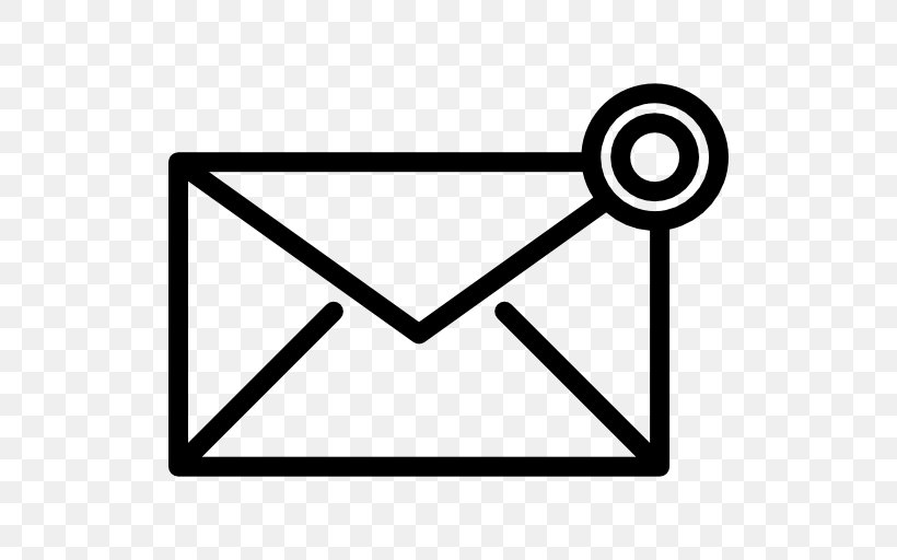 Email Address Bounce Address, PNG, 512x512px, Email, Area, Black, Black And White, Bounce Address Download Free