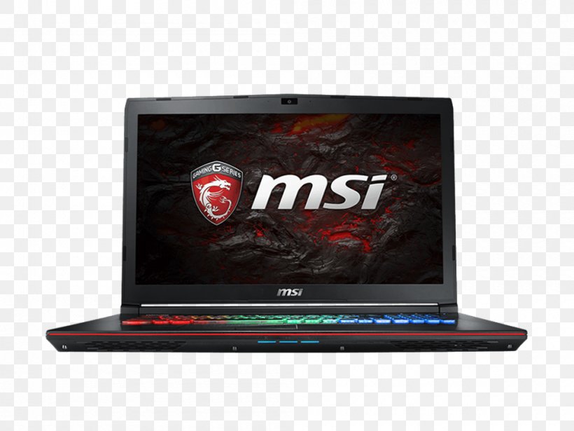 Laptop MSI GE72VR Apache Pro Intel Core I7 Micro-Star International, PNG, 1000x750px, Laptop, Brand, Computer, Ddr4 Sdram, Electronic Device Download Free