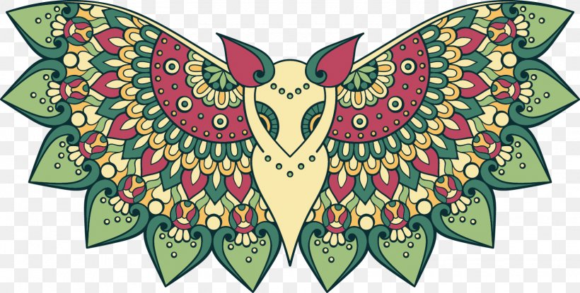 Coloring Book For Adults A Owl Illustration, PNG, 1630x826px, Coloring Book For Adults, Android, Art, Bird, Butterfly Download Free