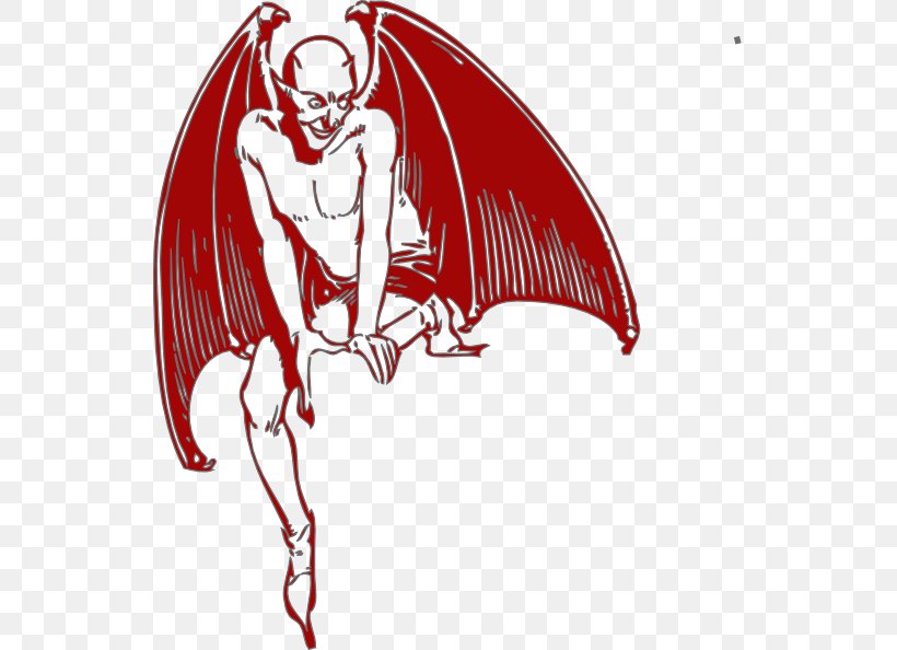 Devil Sign Of The Horns Demon Angel, PNG, 540x594px, Devil, Angel, Art, Black And White, Cartoon Download Free