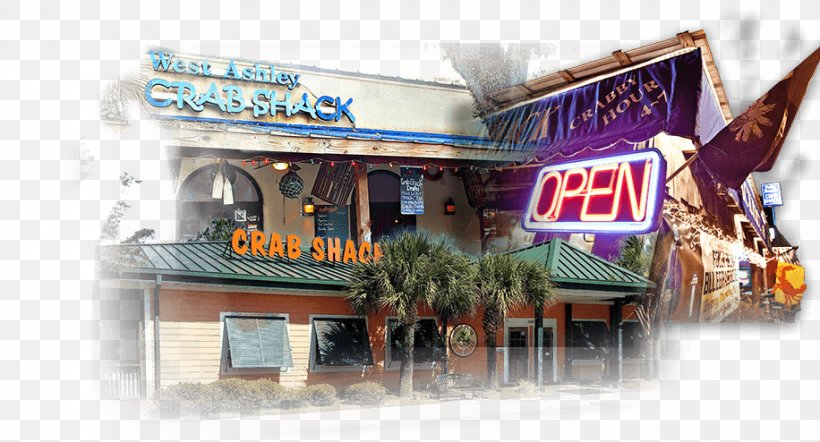 West Ashley Crab Shack Restaurant Coosaw Creek Crab Shack Plateau De Fruits De Mer, PNG, 916x494px, Crab, Advertising, Brand, Building, Charleston Download Free