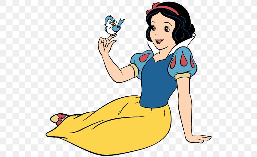 Clip Art Snow White And The Seven Dwarfs Illustration Bird, PNG, 535x500px, Watercolor, Cartoon, Flower, Frame, Heart Download Free