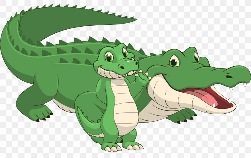 Crocodile American Alligator Reptile Cartoon, PNG, 1000x631px, Crocodile, Alligator, American Alligator, Cartoon, Crocodilia Download Free