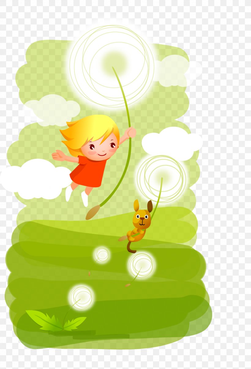 Dandelion Cartoon Photography Illustration, PNG, 1032x1517px, Dandelion, Animation, Art, Cartoon, Cdr Download Free