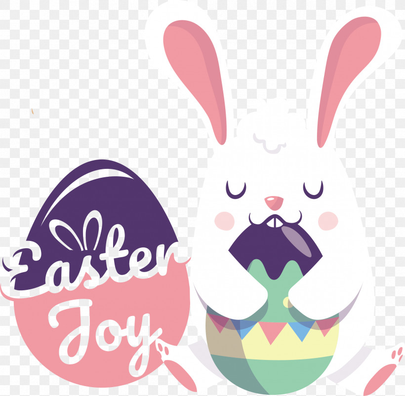Easter Bunny, PNG, 2371x2319px, Rabbit, Biology, Cartoon, Easter Bunny, Science Download Free