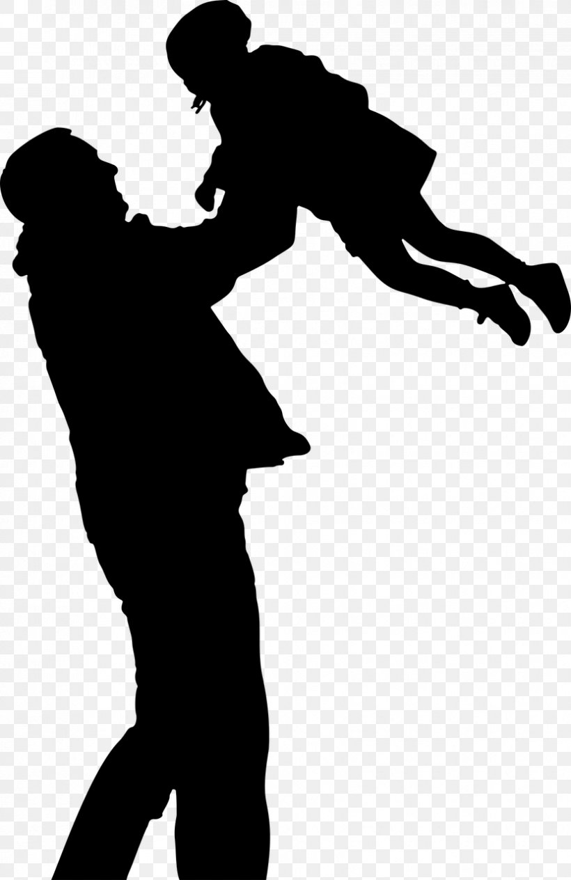 Father-daughter Dance Father-daughter Dance Silhouette, PNG, 830x1280px, Father, Black And White, Child, Daughter, Family Download Free