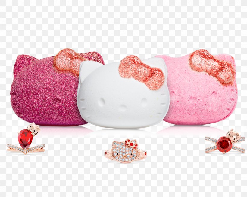 Hello Kitty Bath Bomb Bathing Fragrant Jewels Spa, PNG, 1200x960px, Hello Kitty, Bath Bomb, Bathing, Bathtub, Candle Download Free
