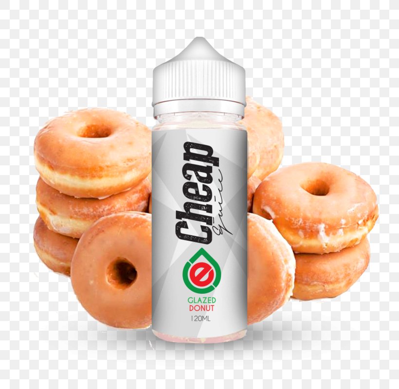 Juice Donuts Electronic Cigarette Aerosol And Liquid Flavor, PNG, 800x800px, Juice, Bagel, Cream, Donuts, Doughnut Download Free