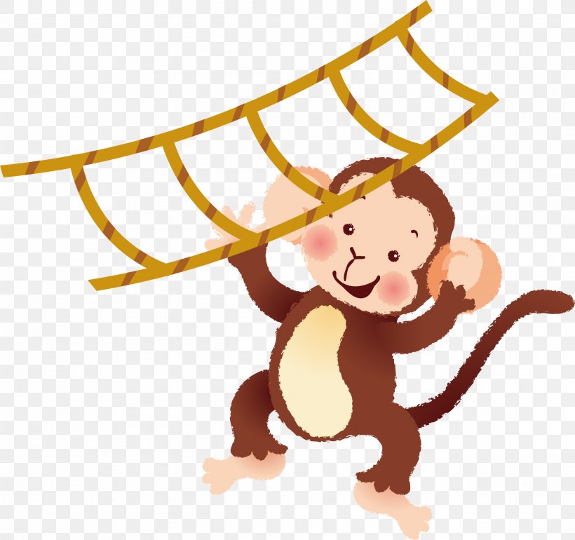 Monkey Clip Art, PNG, 2588x2431px, Monkey, Animal, Art, Carnivoran, Cartoon Download Free
