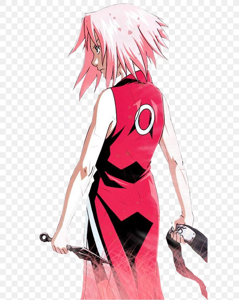 Sakura Haruno Sasuke Uchiha Naruto Uzumaki Cherry Blossom, PNG, 604x1026px, Watercolor, Cartoon, Flower, Frame, Heart Download Free