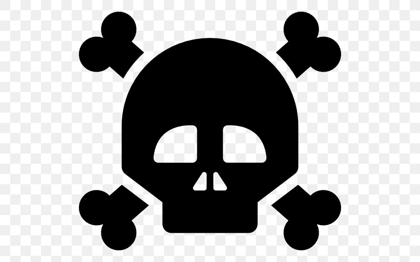 Skull And Crossbones Skull And Bones, PNG, 512x512px, Skull And Crossbones, Anatomy, Black And White, Bone, Death Download Free