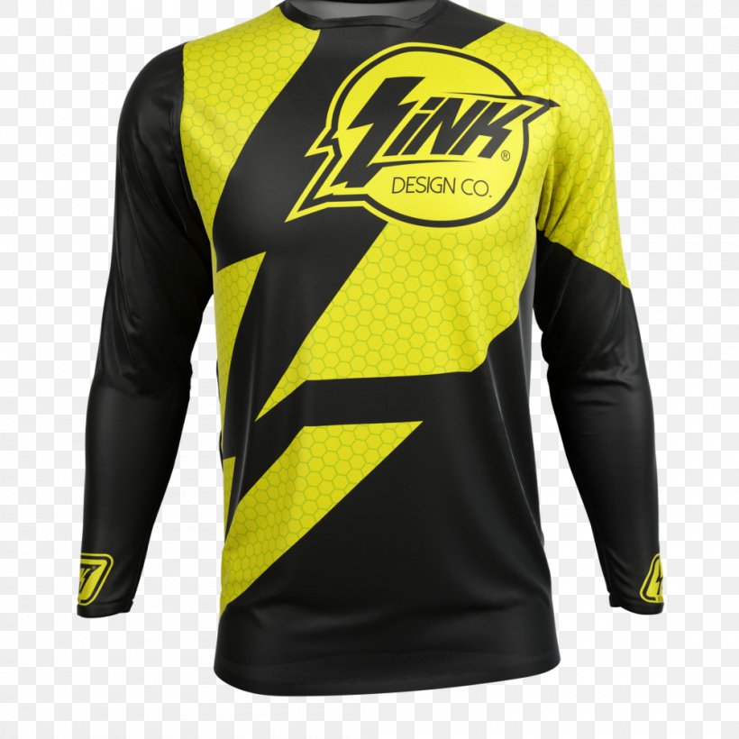 T-shirt Cycling Jersey Sleeve Clothing, PNG, 1000x1000px, Tshirt, Active Shirt, Black, Brand, Clothing Download Free