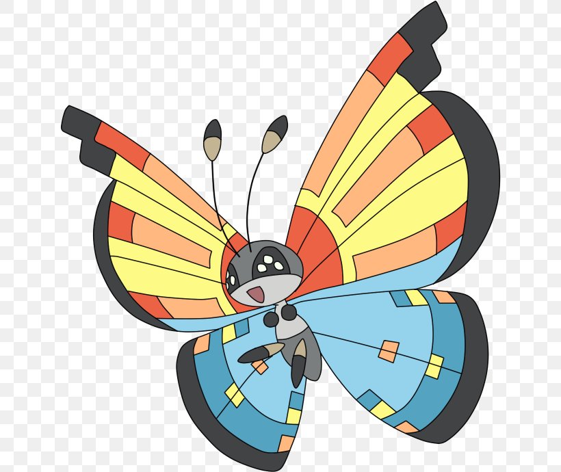 Vivillon Spewpa Monarch Butterfly Pancham Fennekin, PNG, 644x690px, Vivillon, Arthropod, Brush Footed Butterfly, Butterfly, Chespin Download Free