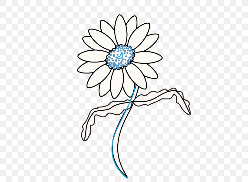 Common Daisy Floral Design Flowers Drawing, PNG, 678x600px, Common Daisy, Area, Artwork, Black And White, Body Jewelry Download Free