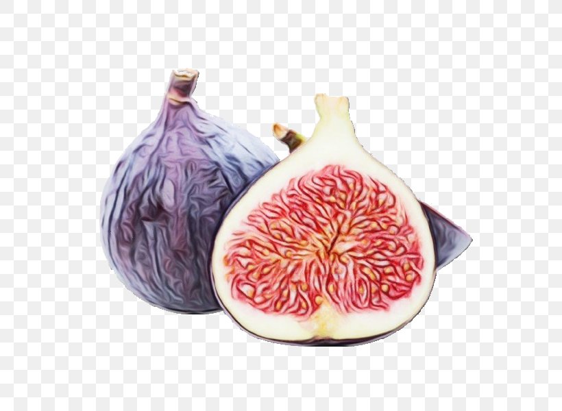 Common Fig Pink Fruit Plant Food, PNG, 600x600px, Watercolor, Ceramic, Common Fig, Fig, Food Download Free