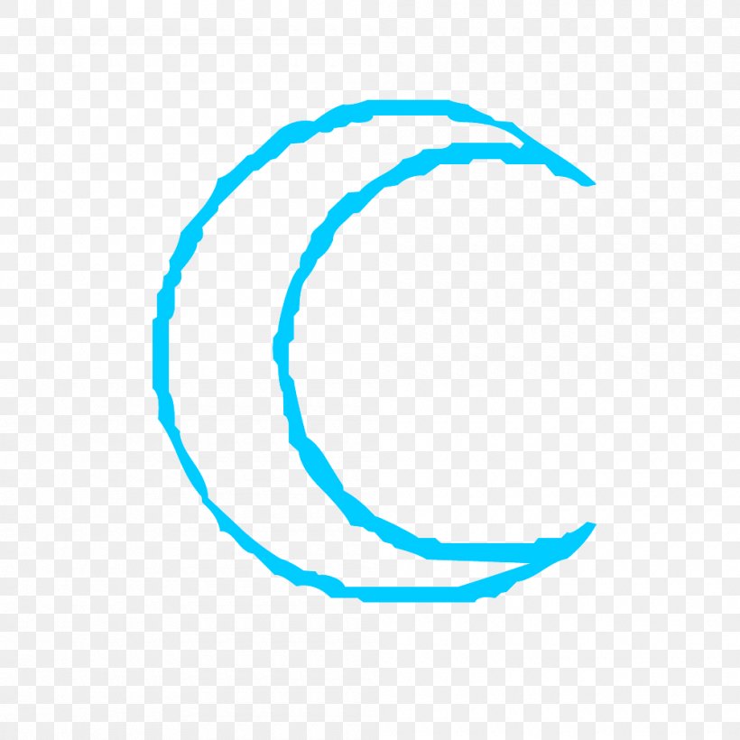 Simple Moon Clipart Transparent Background., PNG, 1000x1000px, Point, Area, Azure, Blue, Crescent Download Free