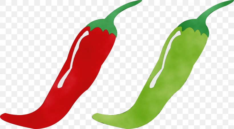 Chili Pepper Malagueta Pepper Tabasco Pepper Serrano Pepper Bell Peppers And Chili Peppers, PNG, 2309x1278px, Watercolor, Bell Peppers And Chili Peppers, Cayenne Pepper, Chili Pepper, Malagueta Pepper Download Free