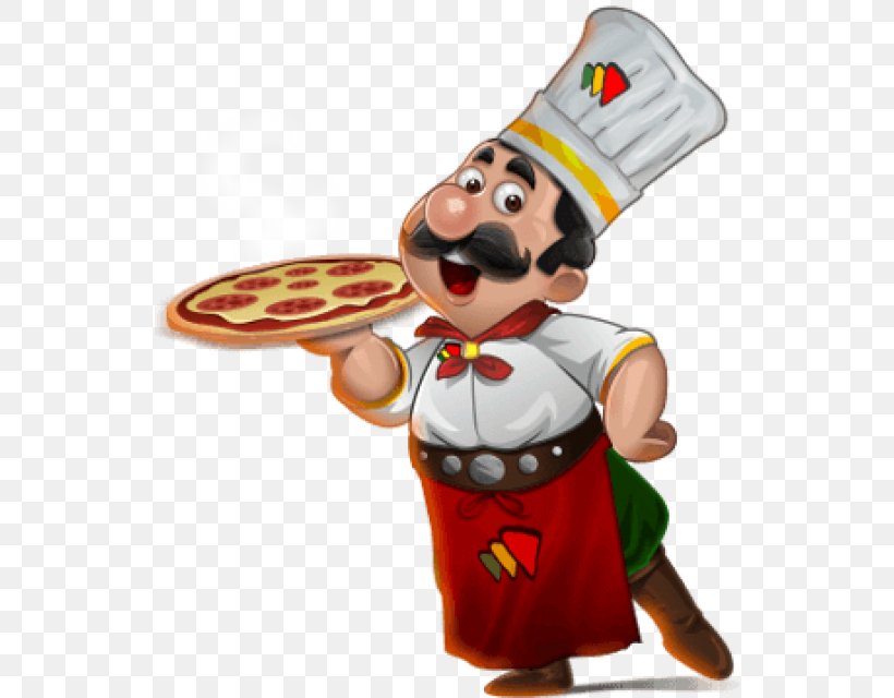 New York-style Pizza Pizza Hut Chef Pizzaiole, PNG, 640x640px, Pizza, Chef, Christmas Ornament, Cook, Food Download Free