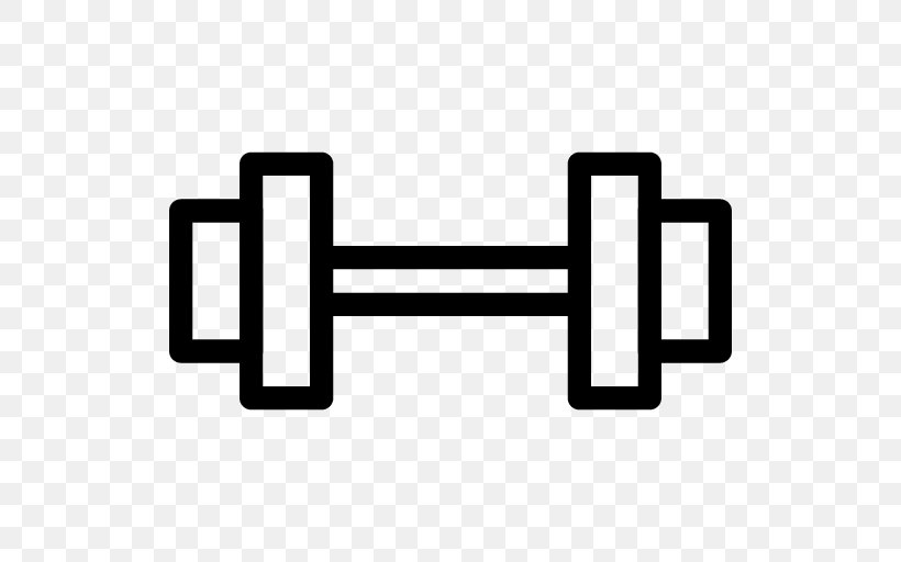 Dumbbell Weight Training Exercise Physical Fitness Olympic Weightlifting, PNG, 512x512px, Dumbbell, Area, Barbell, Black And White, Brand Download Free