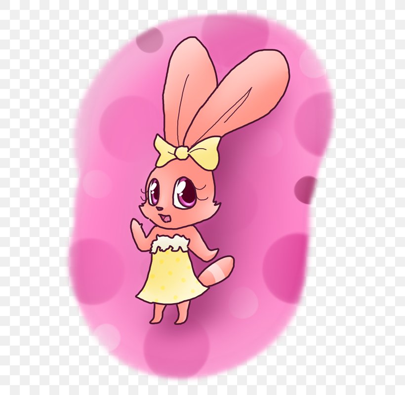 Easter Bunny Product Cartoon Pink M, PNG, 700x800px, Easter Bunny, Cartoon, Easter, Finger, Pink Download Free