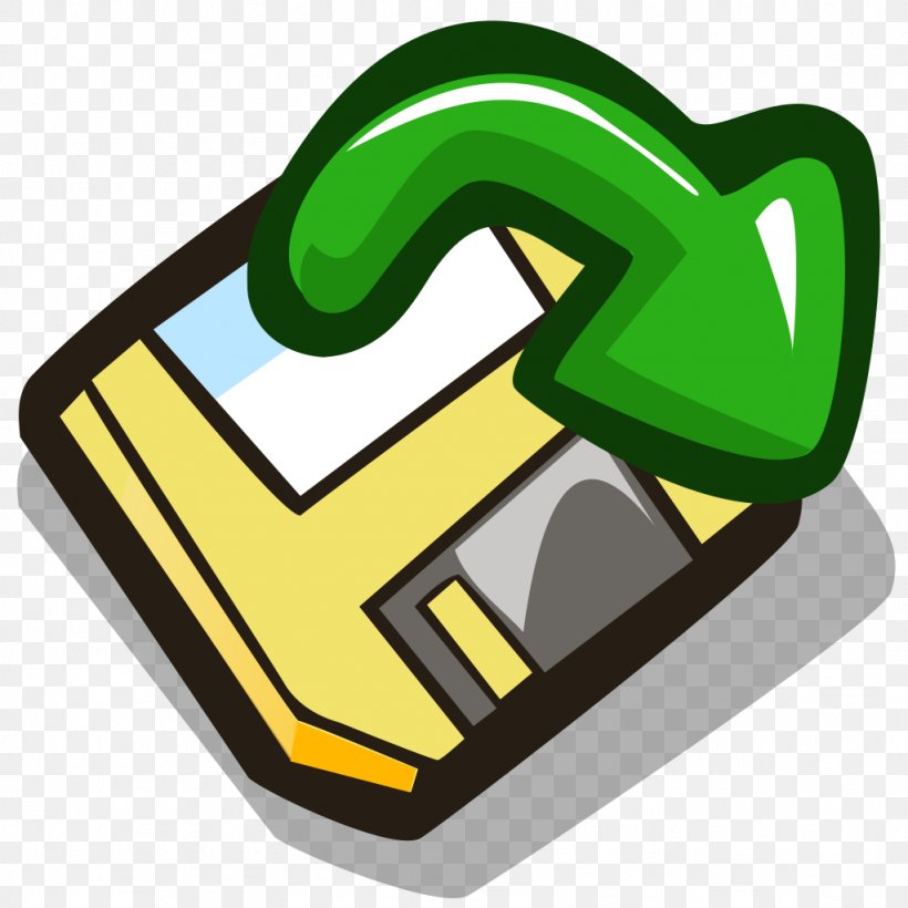 Computer File Floppy Disk JPEG, PNG, 1024x1024px, Floppy Disk, File System, Gesture, Green, Logo Download Free