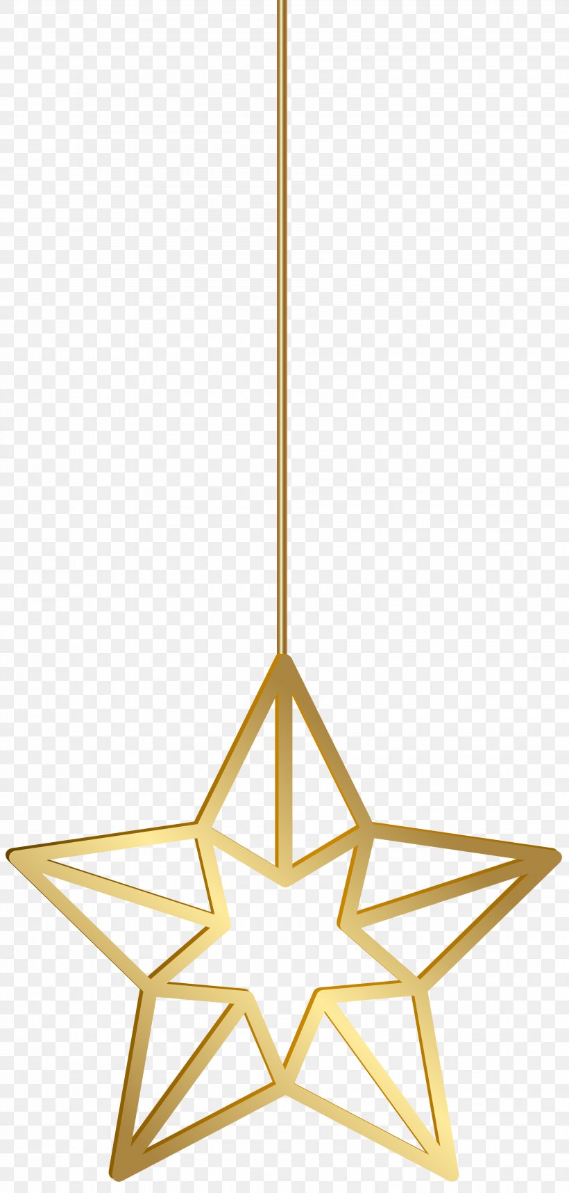 Hanging Star Clip Art, PNG, 3820x8000px, Hanging, Ceiling Fixture, Chemical Element, Christmas, Gold Download Free