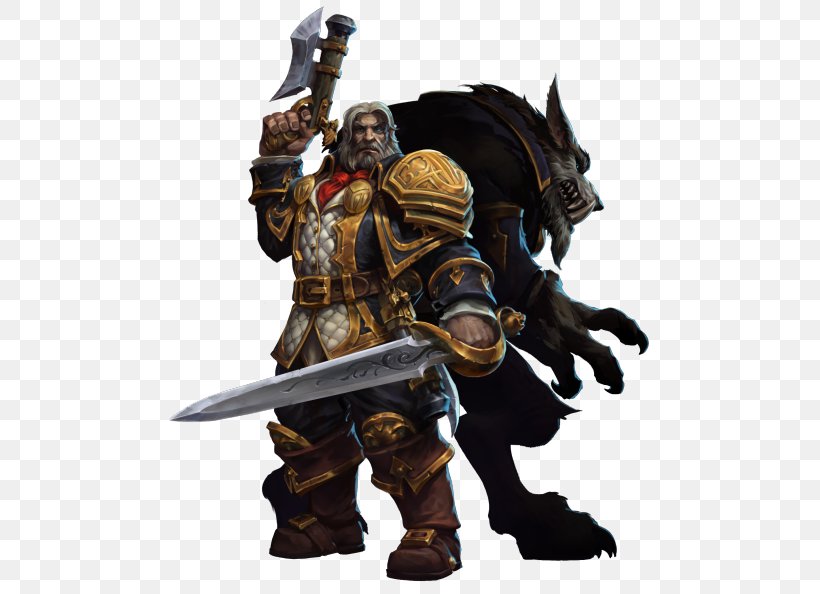 Heroes Of The Storm World Of Warcraft: Mists Of Pandaria Varian Wrynn Genn Greymane Video Game, PNG, 500x594px, Heroes Of The Storm, Action Figure, Armour, Blizzard Entertainment, Cold Weapon Download Free