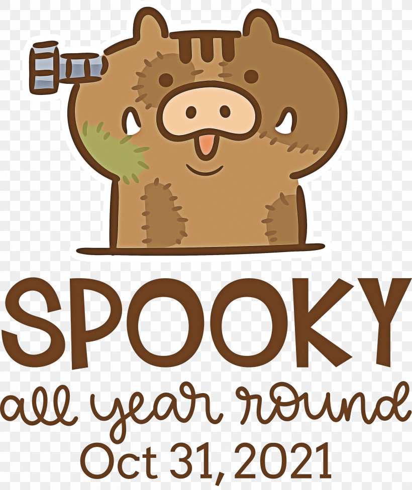 Spooky Halloween, PNG, 2520x3000px, Spooky, Behavior, Cartoon, Halloween, Human Download Free