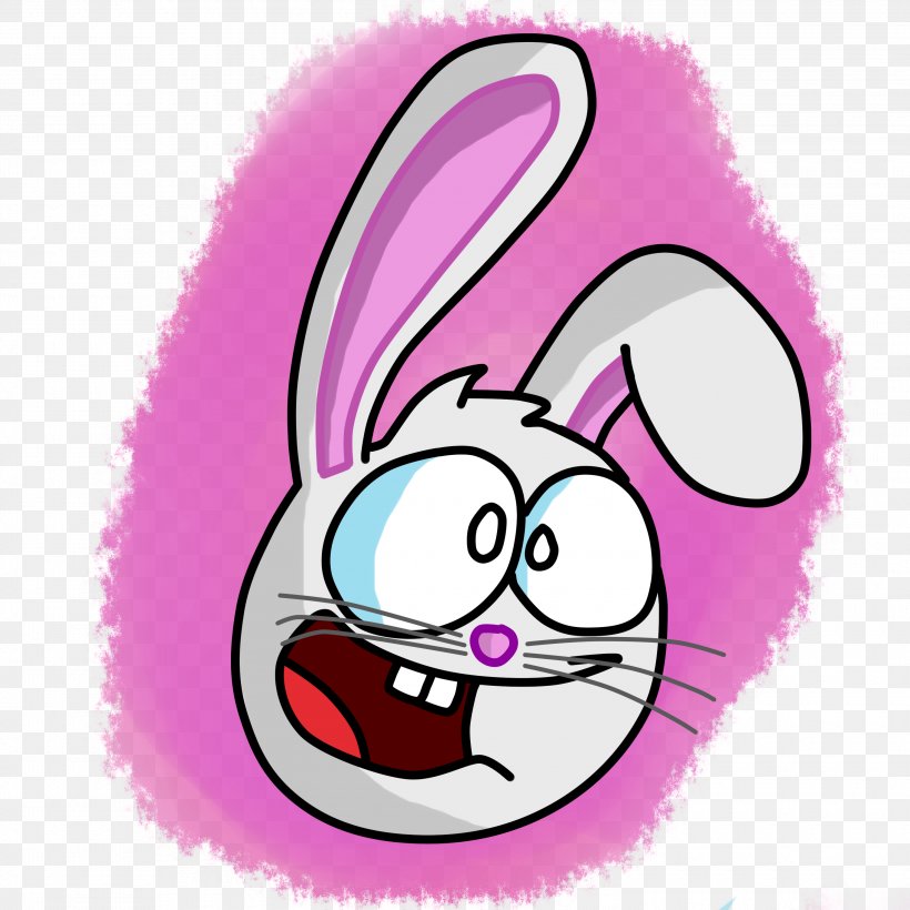 Easter Bunny Snout Whiskers Clip Art, PNG, 3000x3000px, Easter Bunny, Easter, Facial Expression, Fictional Character, Nose Download Free