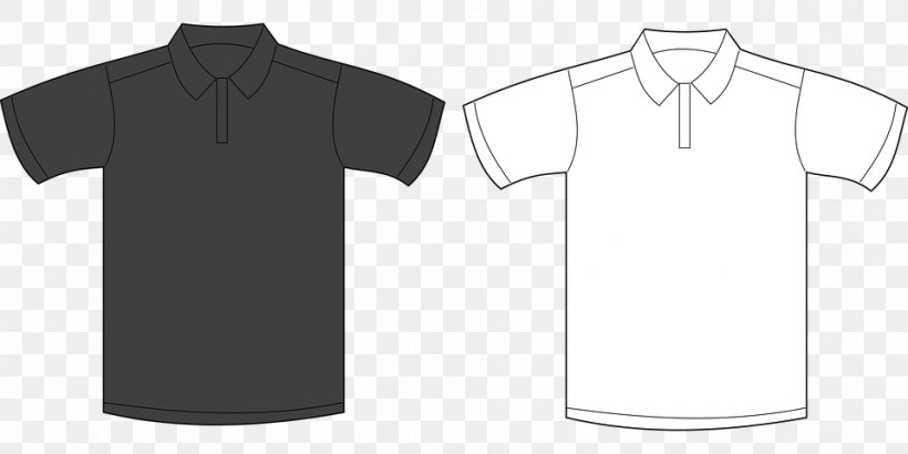 T-shirt Polo Shirt Clothing Clip Art, PNG, 960x480px, Tshirt, Baseball Uniform, Black, Brand, Clothing Download Free